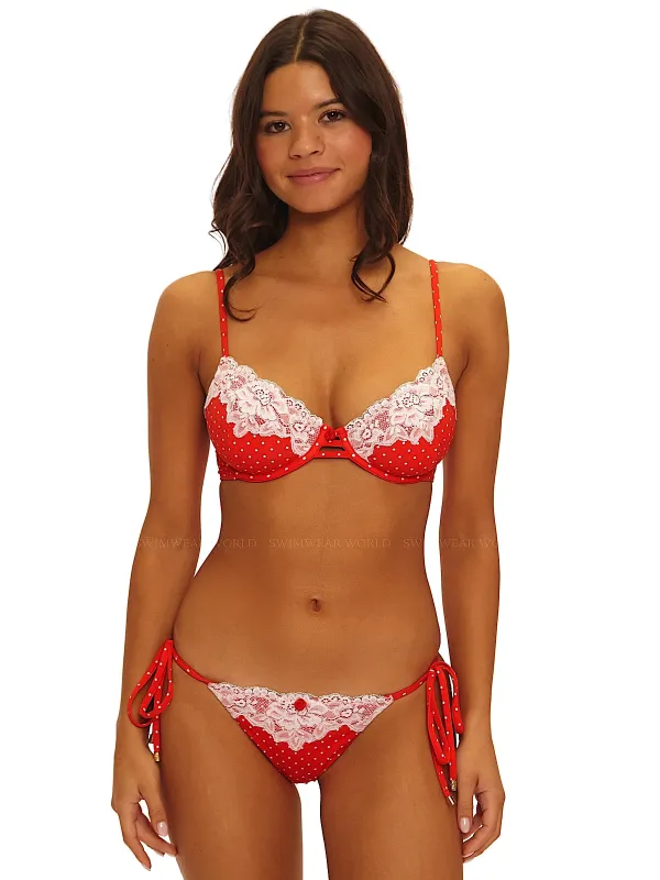 Gigi Underwire-Gigi Tie Side Bikini sold by SWORLD Inc