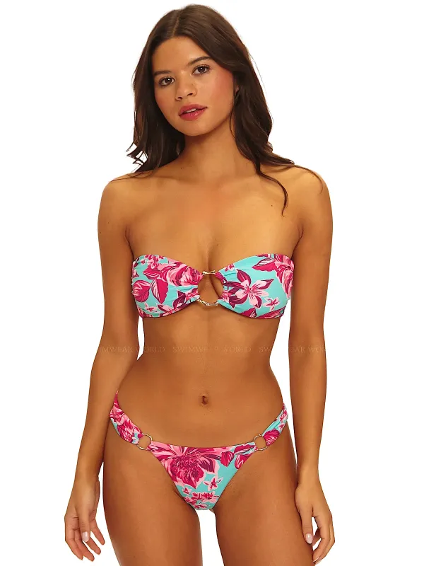 Aloha Bloom Bandeau-Aloha Bloom Bikini sold by SWORLD Inc