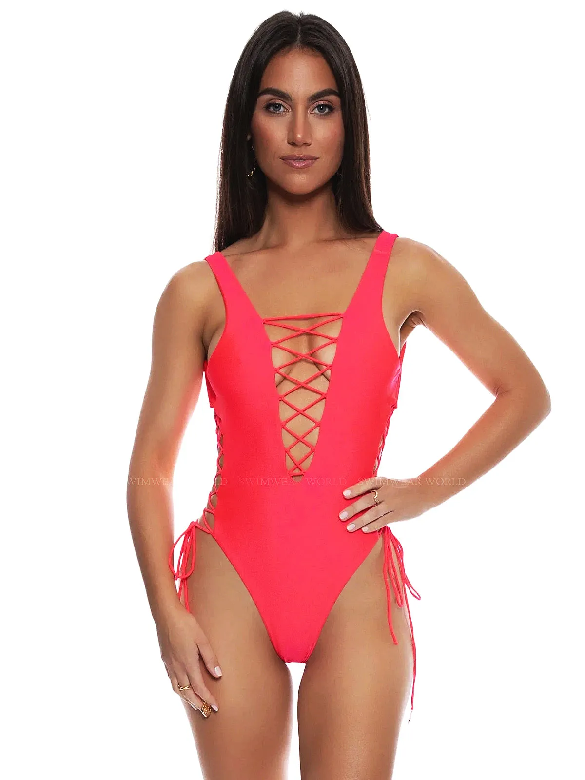 Open Side One Piece Bodysuit sold by SWORLD Inc