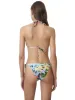 Ruched Tri-Ruched Tie Bikini sold by SWORLD Inc