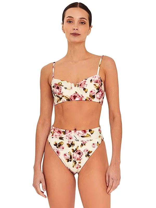 Rose-80 Short Bustier-Rose-20 High Rise sold by SWORLD Inc