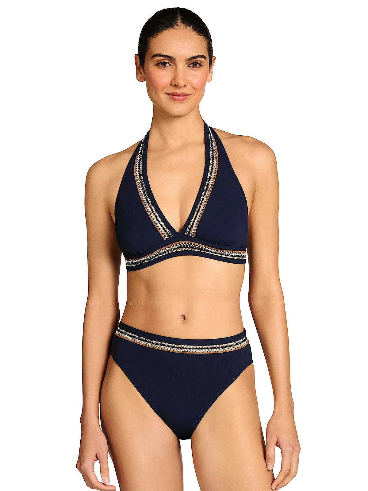 Nova Halter-Nova High Waist Bikini sold by SWORLD Inc
