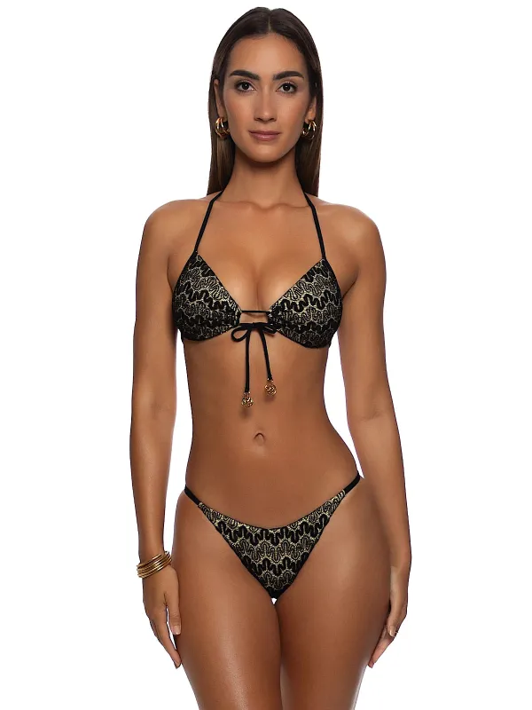 Molded Push Up Bandeau Halter-Brazilian Bikini sold by SWORLD Inc