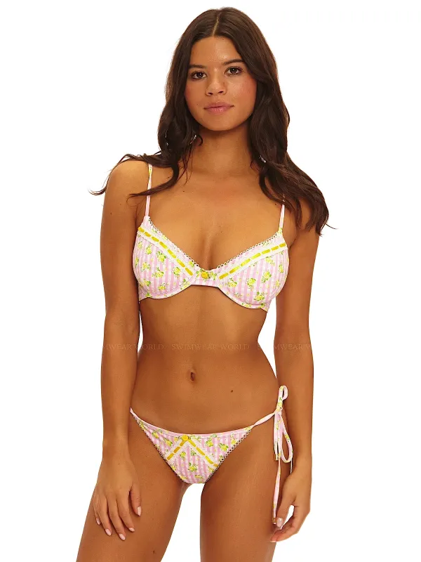 Daisy Balconette-Daisy Tie Side Bikini sold by SWORLD Inc