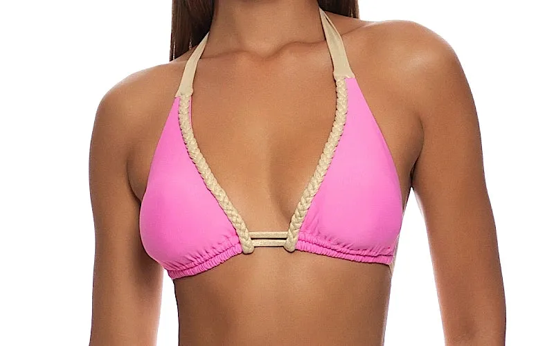 Braided Triangle Halter-Braided Bikini sold by SWORLD Inc product image thumbnail 4