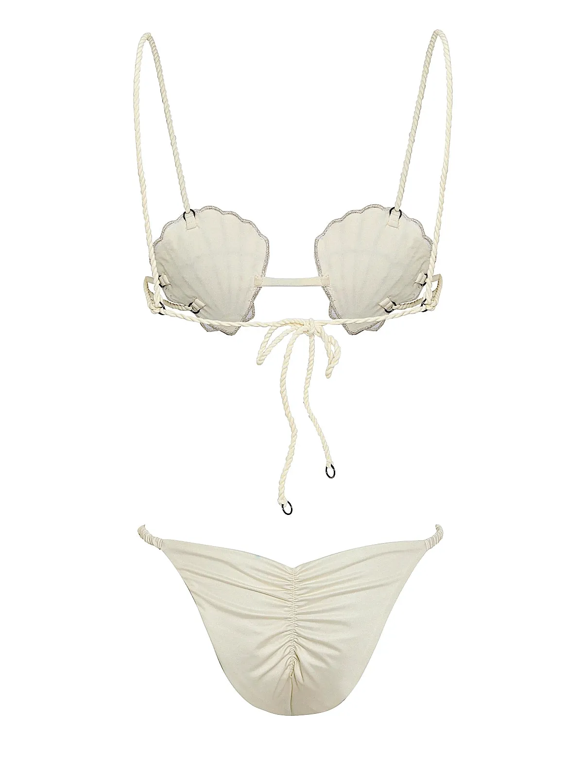 Seashell-Micro Crunch Bikini sold by SWORLD Inc product image thumbnail 4