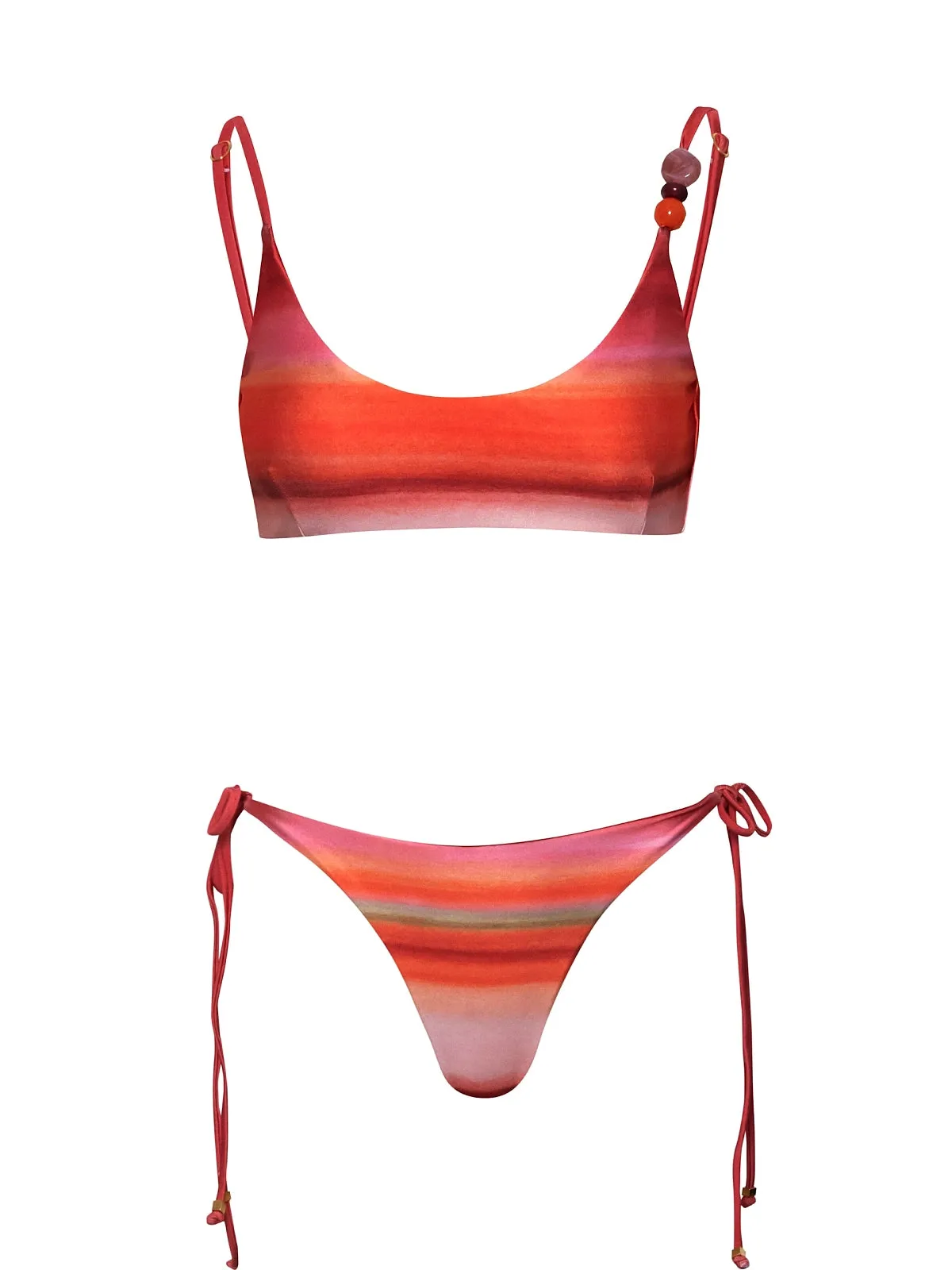 Itala Side Tie Bikini sold by SWORLD Inc product image thumbnail 3