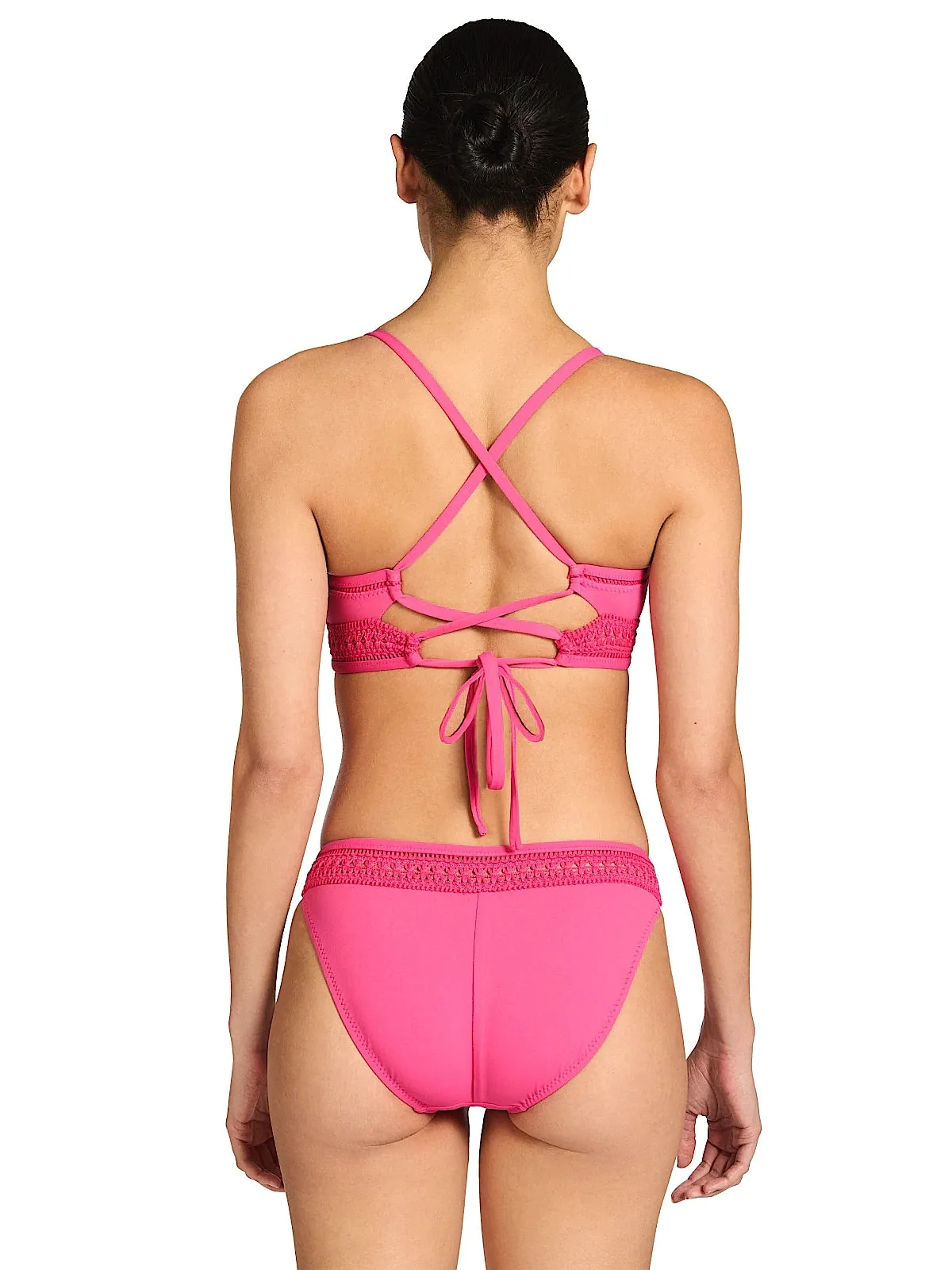 Isabelle Triangle Bra With Lace-Up Back-Isabelle Tie Side Bikini sold by SWORLD Inc product image thumbnail 2