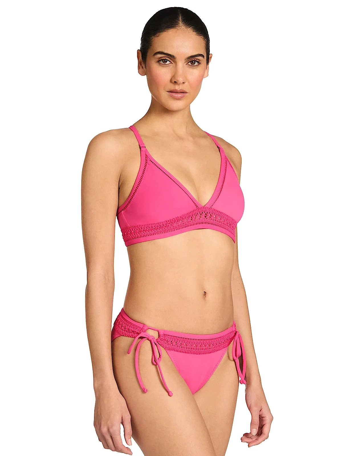 Isabelle Triangle Bra With Lace-Up Back-Isabelle Tie Side Bikini sold by SWORLD Inc product image thumbnail 3