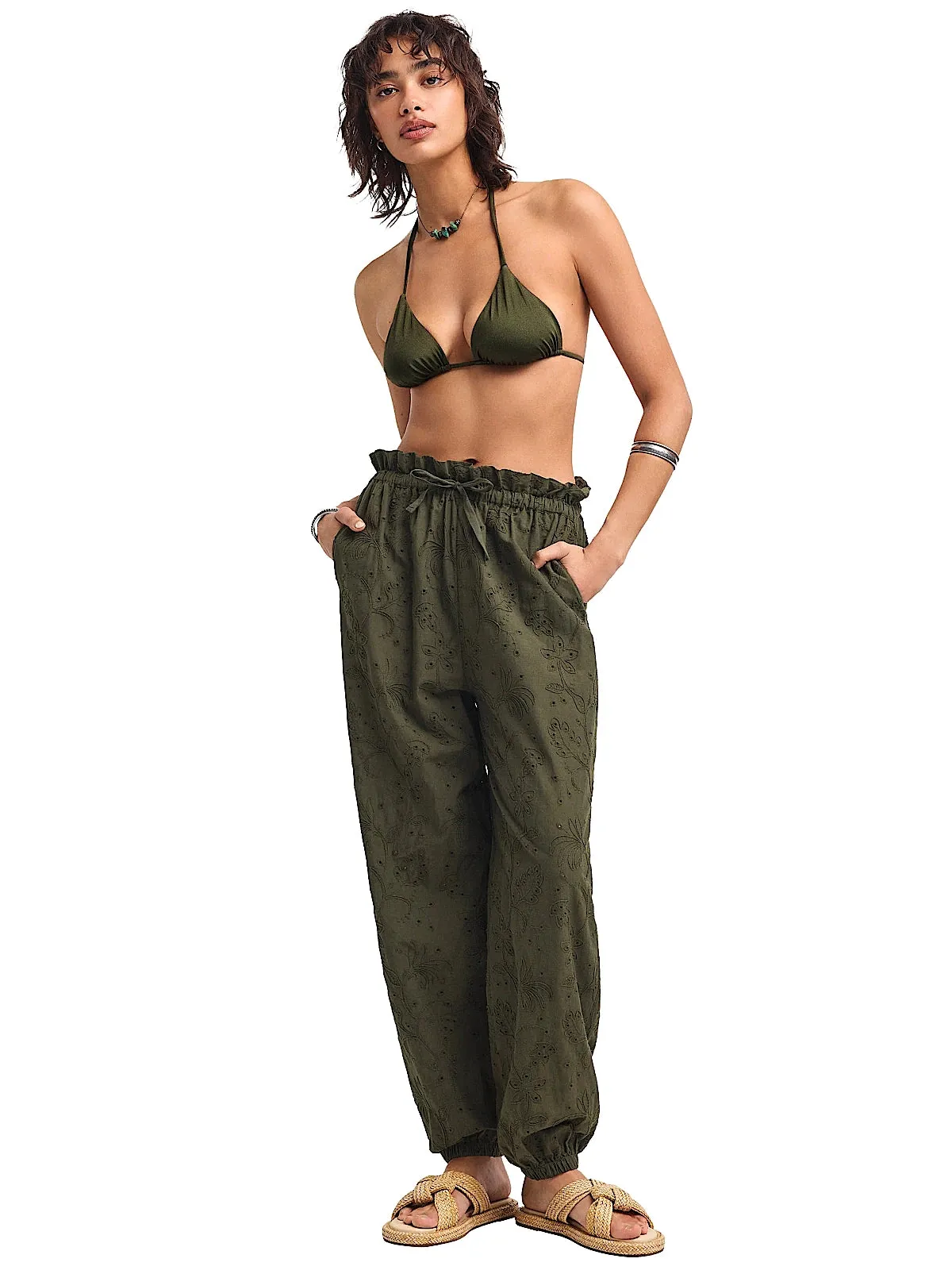 Gia Triangle-California High Leg Bikini sold by SWORLD Inc product image thumbnail 3