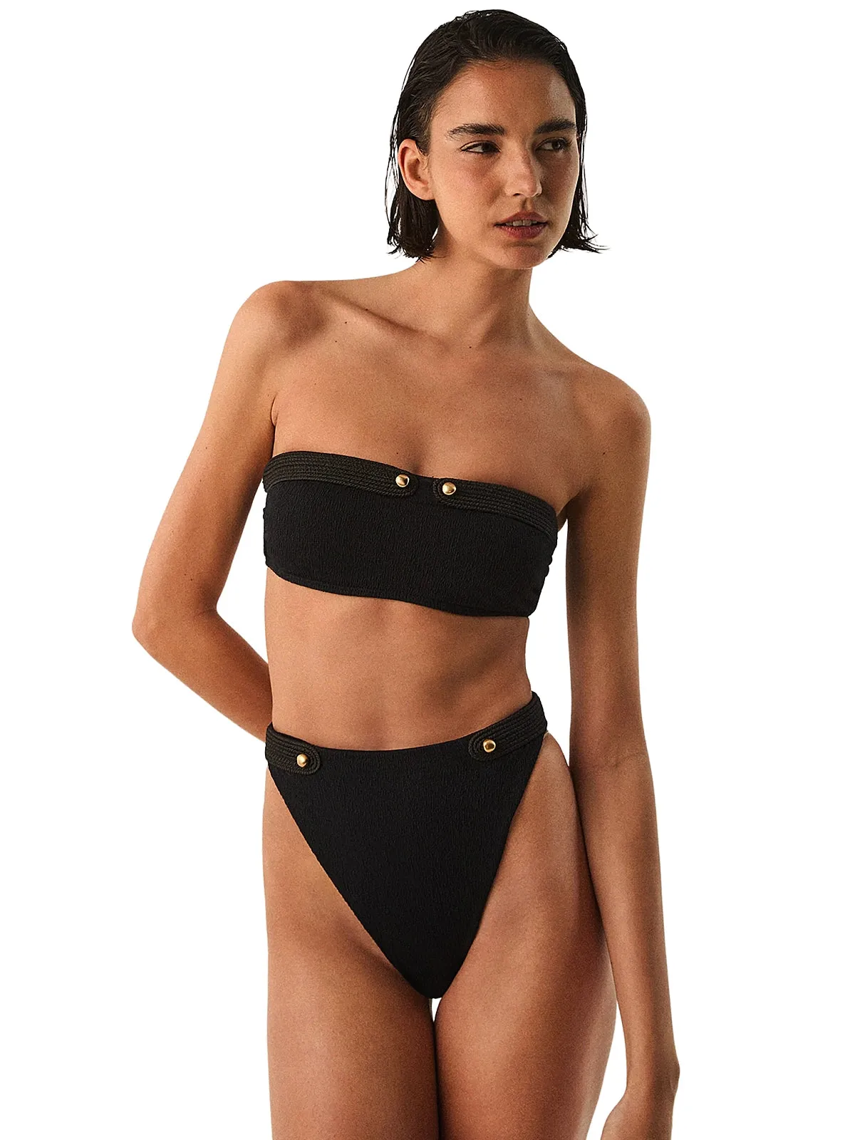 Lian Bandeau-Lian Hot Pants Bikini sold by SWORLD Inc