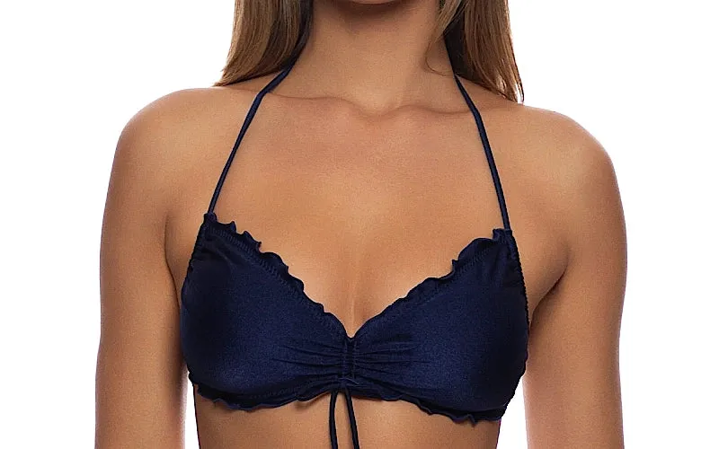 Wavey Tunnel Bandeau-Wavey Ruched Tie Side Bikini sold by SWORLD Inc product image thumbnail 4