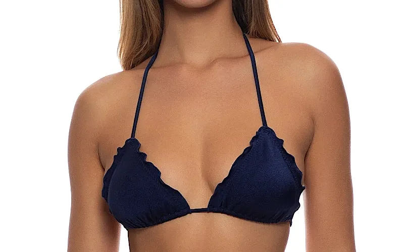 Wavey Triangle-Wavey Ruched Back Tie Side Bikini sold by SWORLD Inc product image thumbnail 4