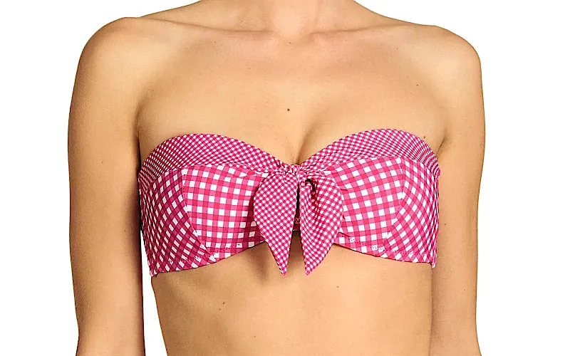 Brigitte Bandeau Bra-Brigitte Side Tie Bikini sold by SWORLD Inc product image thumbnail 4