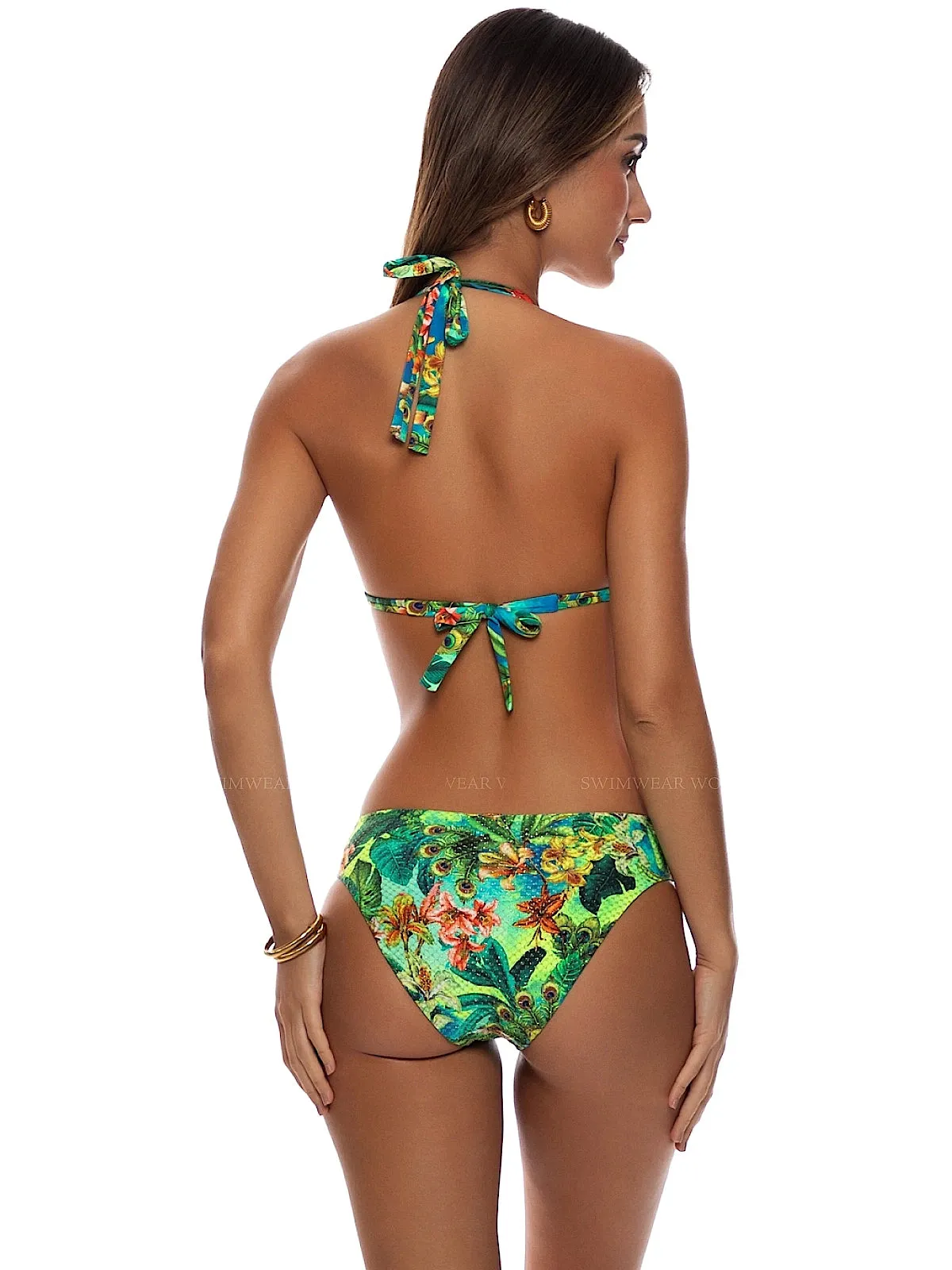 Triangle Halter-Seamless Bikini sold by SWORLD Inc product image thumbnail 2