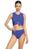 Ava Tank-Ava High Waist Bikini sold by SWORLD Inc
