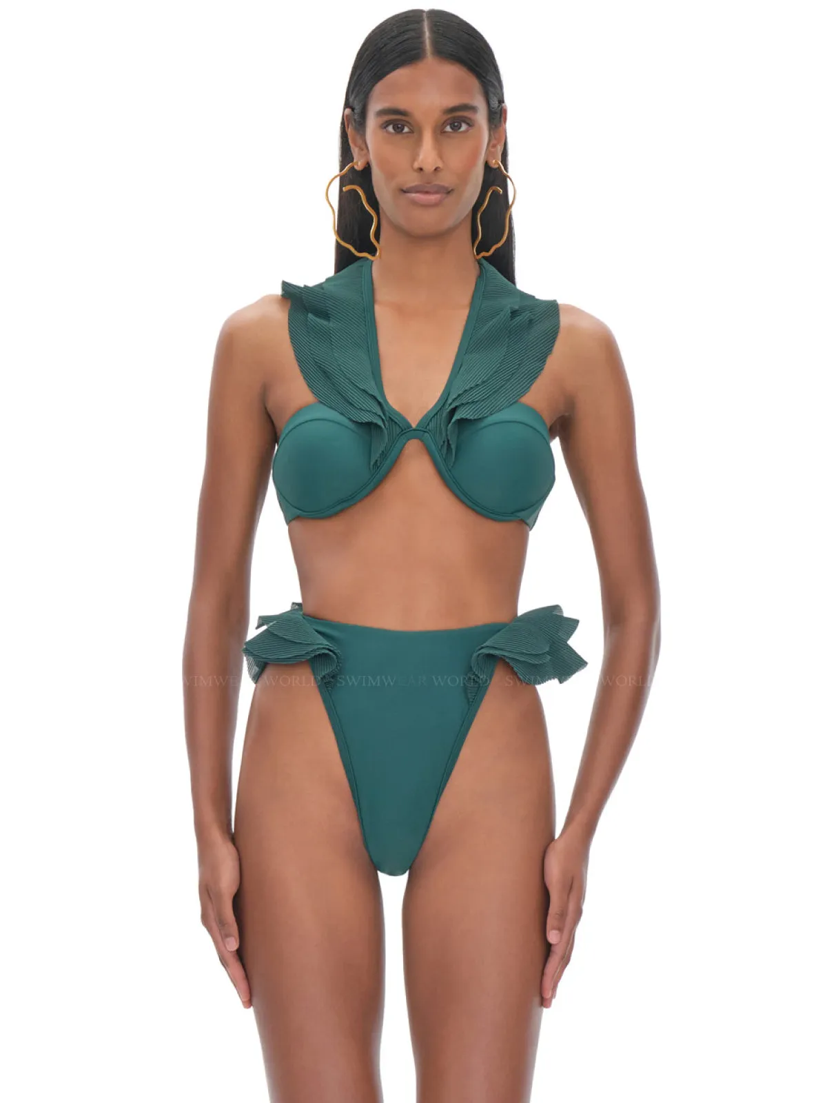 Salama High Rise Bikini sold by SWORLD Inc product image thumbnail 3