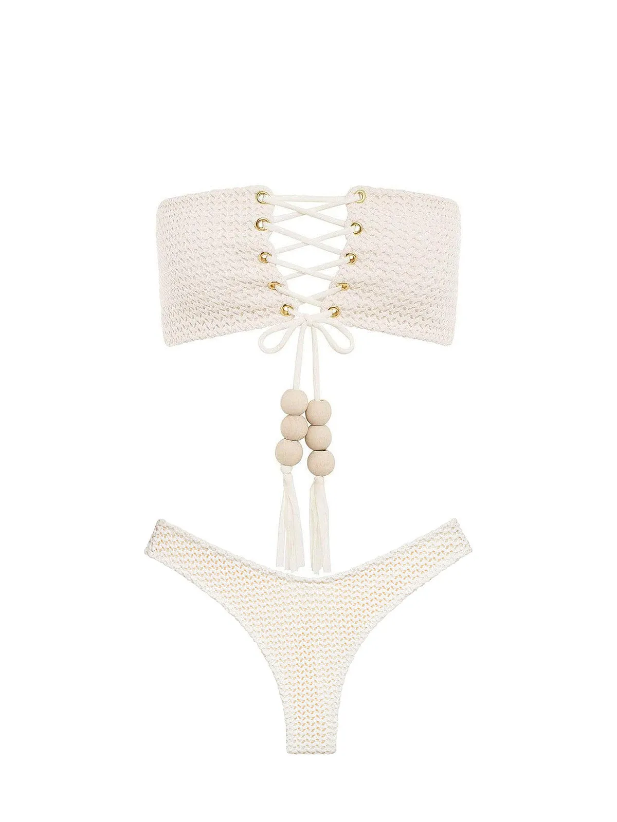 Corset-Lulu Bikini sold by SWORLD Inc