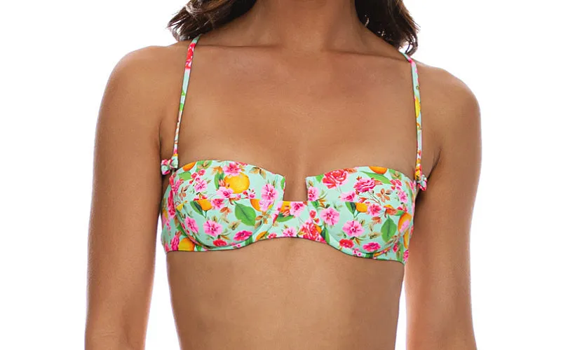 Sweetheart Balconette-Asymmetrical Side Bow Bikini sold by SWORLD Inc product image thumbnail 4