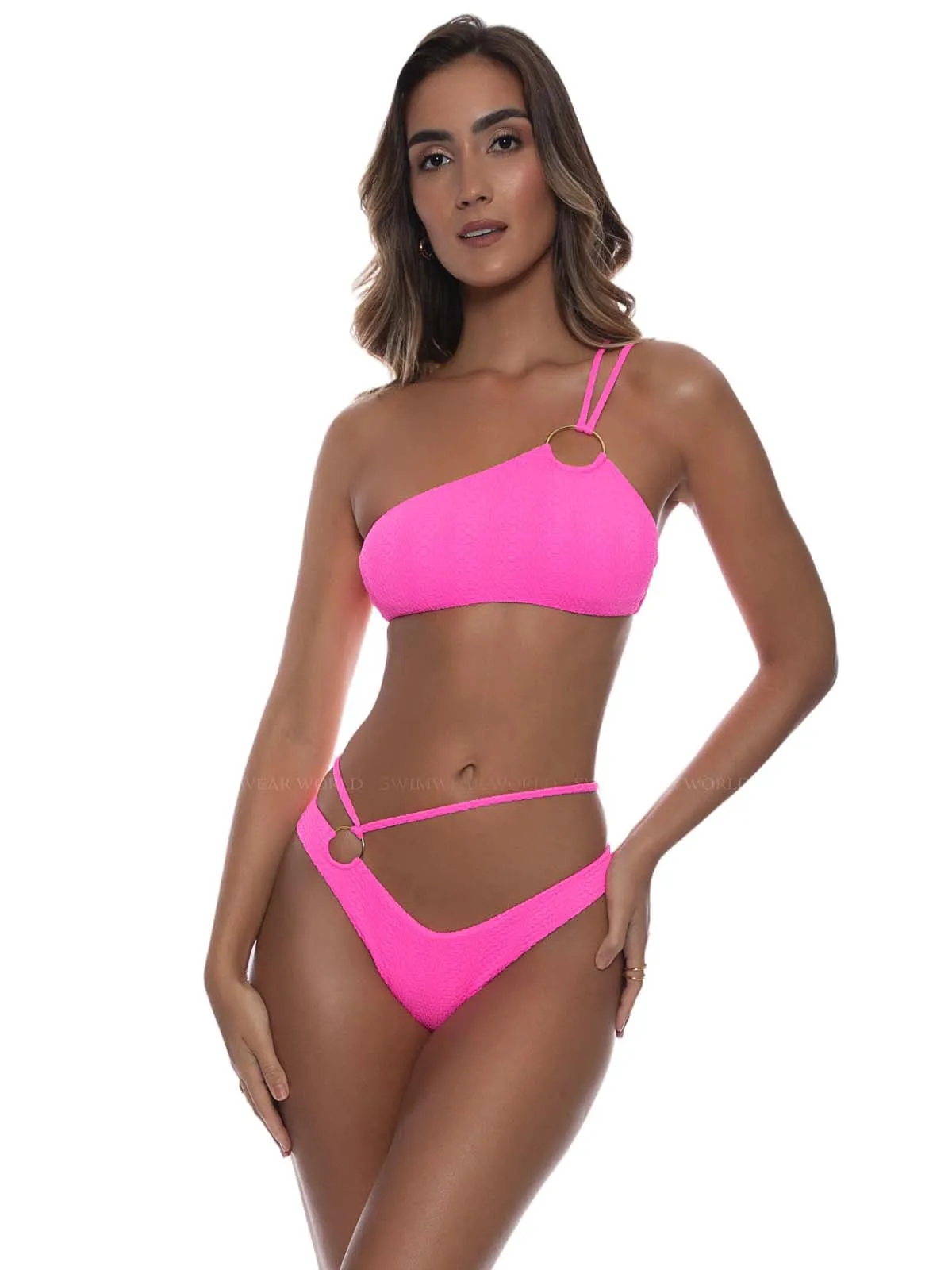 Asymmetric Ring-Moderate Ring Side Bikini sold by SWORLD Inc