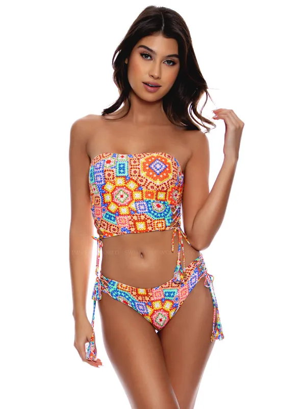 Tie Side Tube-Adjustable Sides Bikini sold by SWORLD Inc