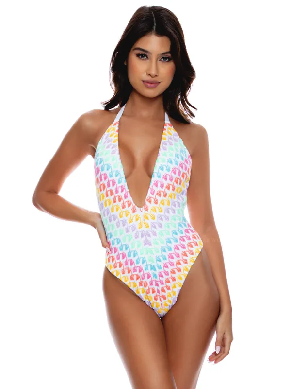 Deep V One Piece sold by SWORLD Inc