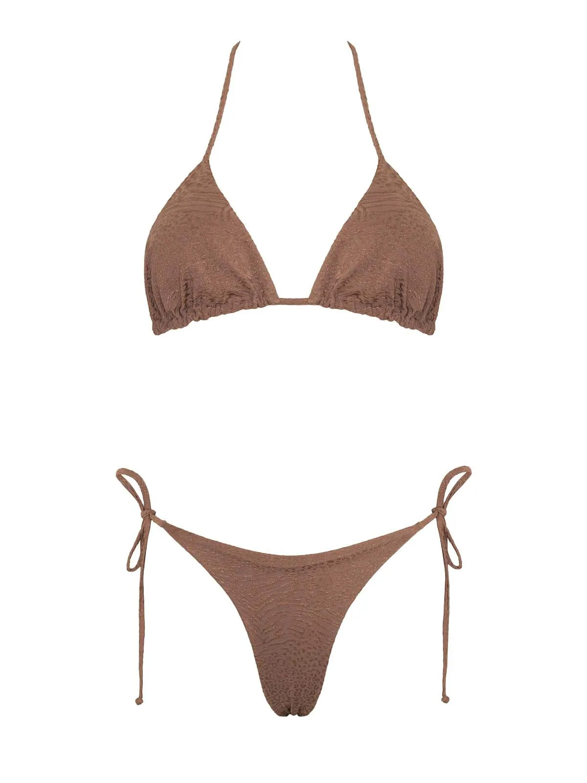 Textured Positano Basal Triangle-Textured Positano Dolly Bikini sold by SWORLD Inc product image thumbnail 3