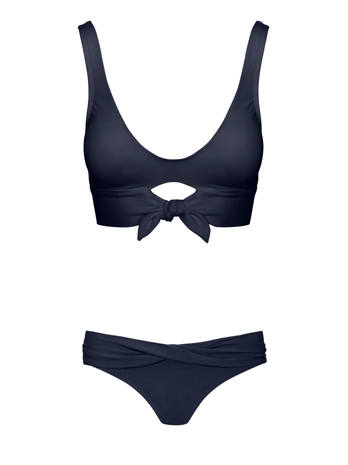 Ava Over Shoulder-Ava Twist Bikini sold by SWORLD Inc product image thumbnail 5