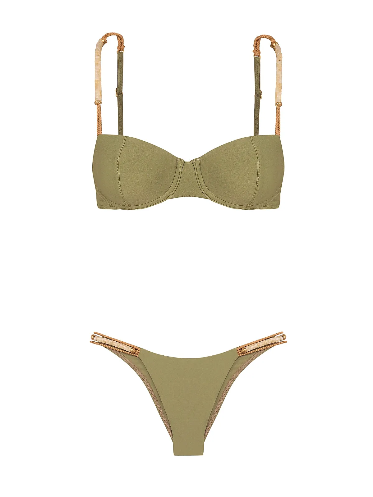 Brooke Mel-Brooke Detail Bikini sold by SWORLD Inc product image thumbnail 4