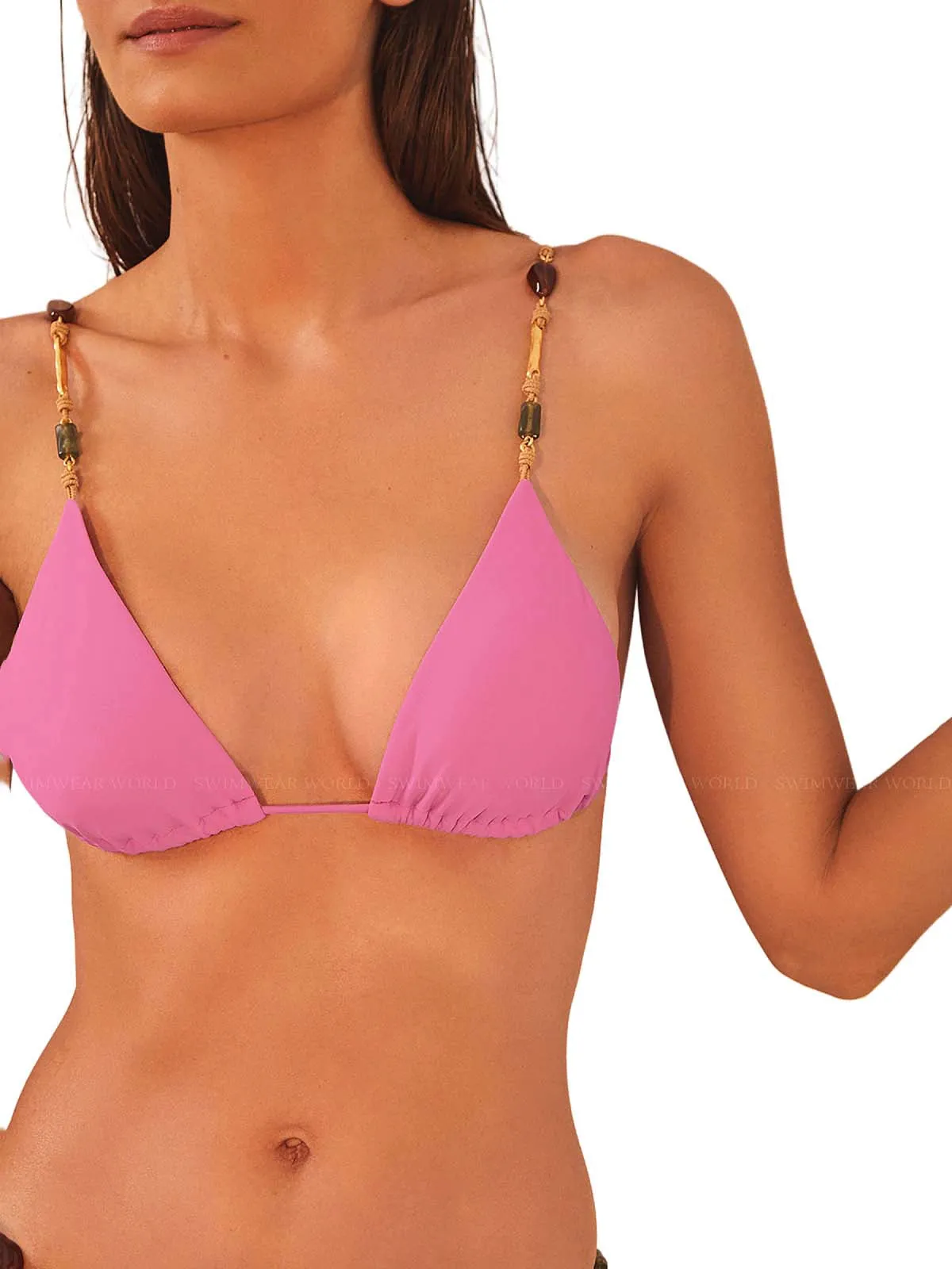 Kaia Tri Parallel-Kaia String Detail Bikini sold by SWORLD Inc product image thumbnail 4