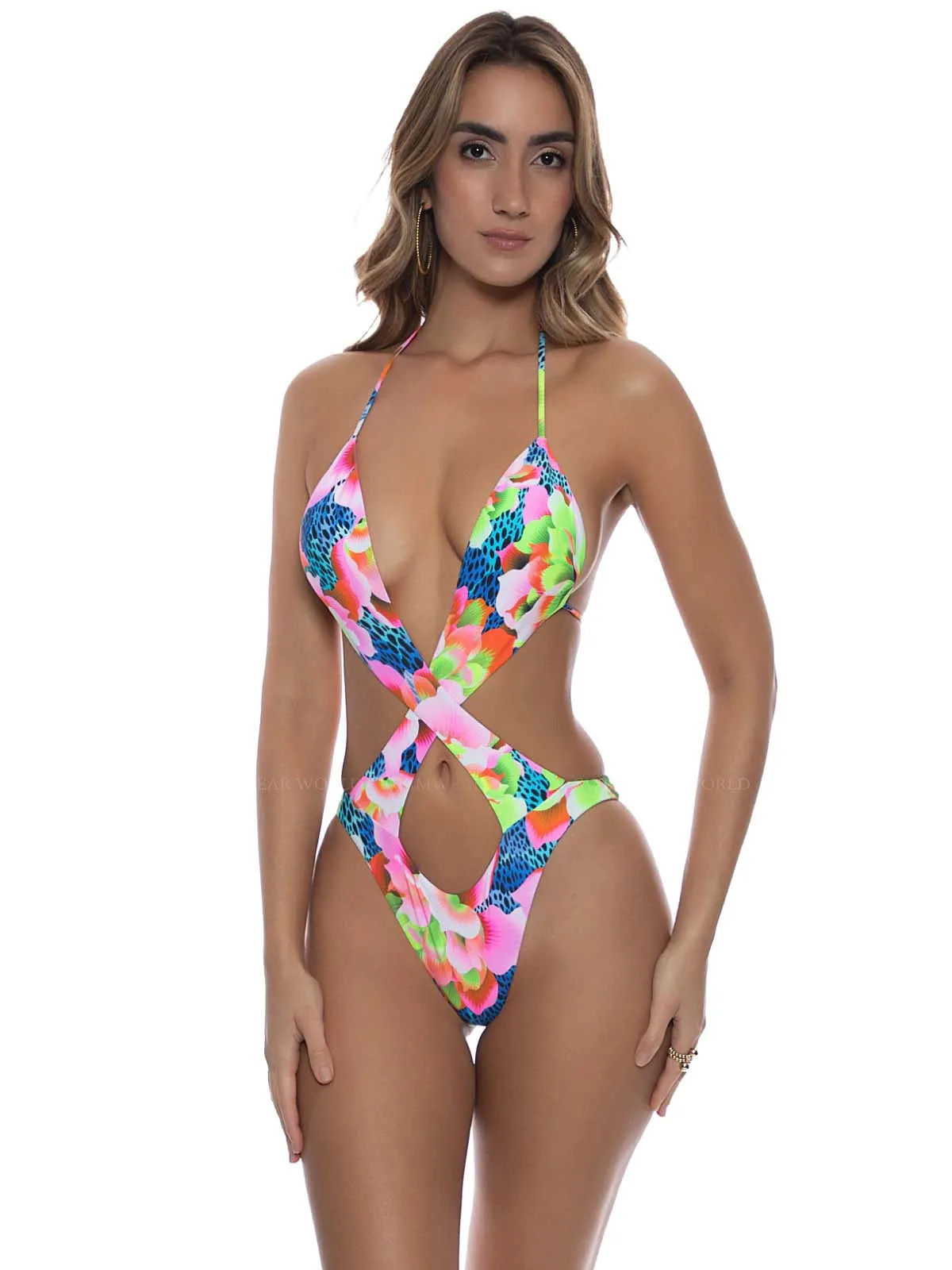 Crossed Front Monokini sold by SWORLD Inc