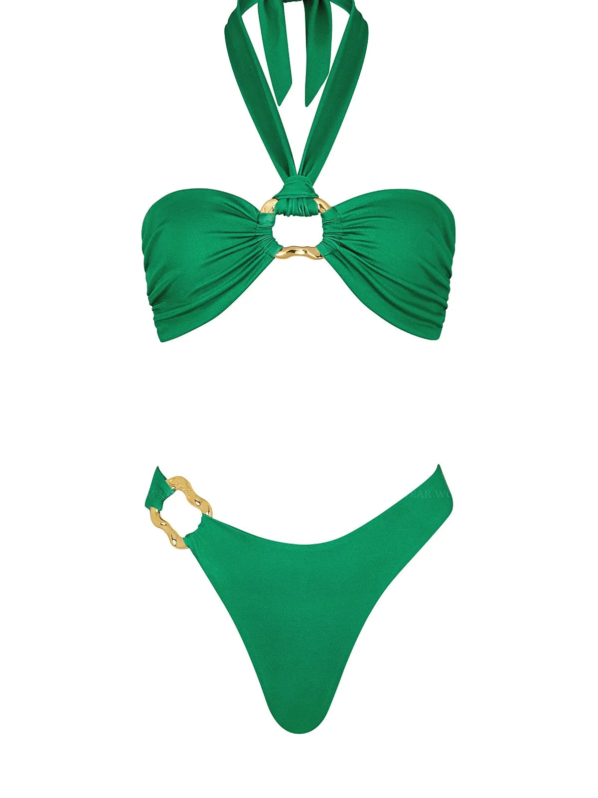 Locket Bandeau-Cruise Hoop Bikini sold by SWORLD Inc product image thumbnail 4