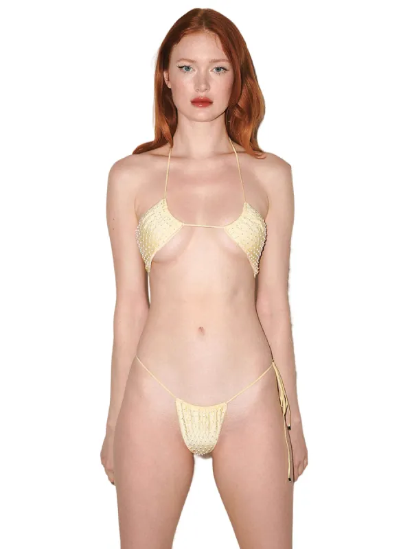 Amelie Halter-Amelie Tie Side Bikini sold by SWORLD Inc
