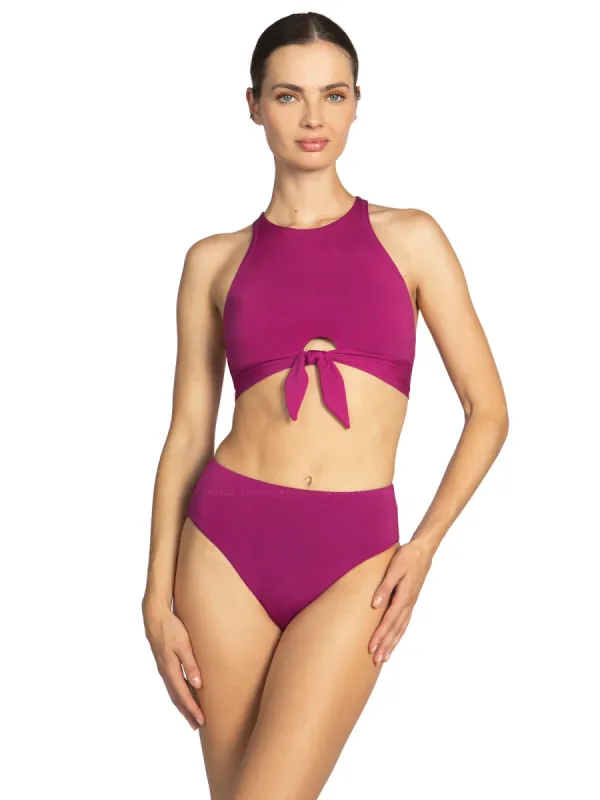 Ava X Back Halter-Ava High Waist Bikini sold by SWORLD Inc