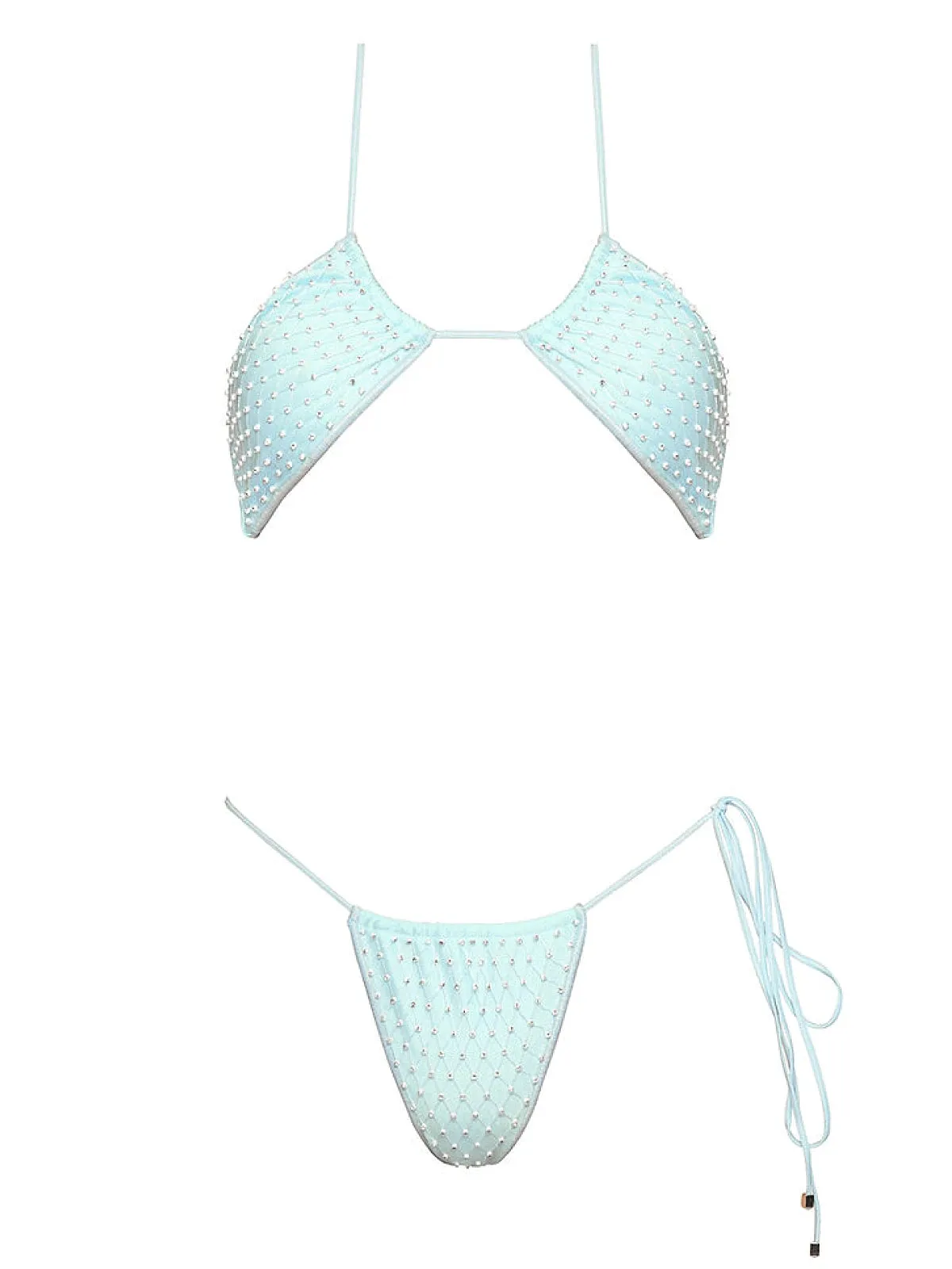 Amelie Halter-Amelie Tie Side Bikini sold by SWORLD Inc product image thumbnail 3