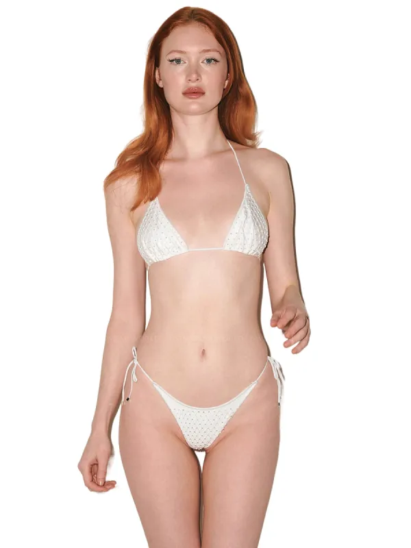 Daisy Triangle-Tie Side Bikini sold by SWORLD Inc