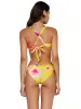 Perla Halter-Basic Ruched Bikini sold by SWORLD Inc