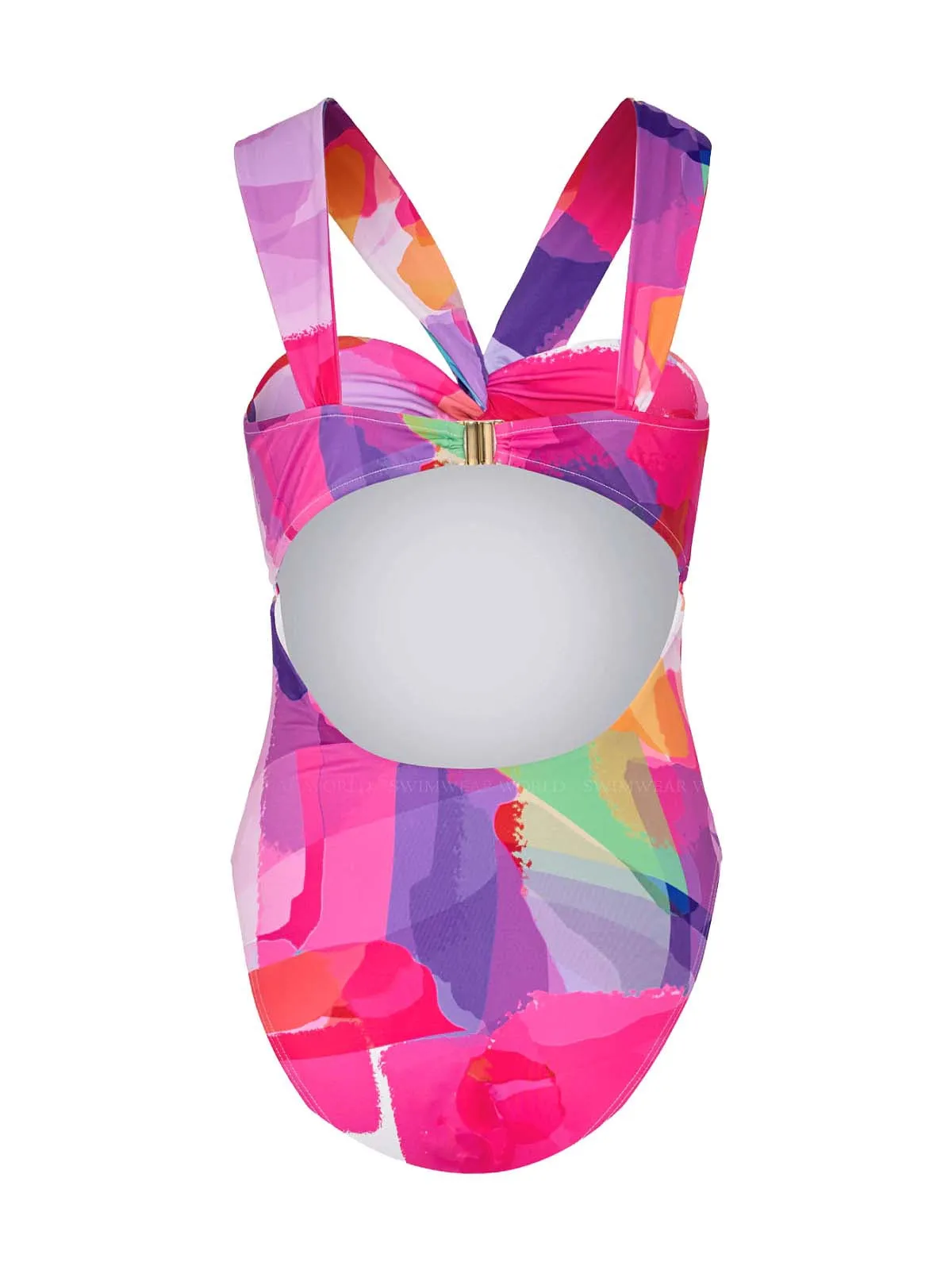 Betsy Draped Bandeau One Piece sold by SWORLD Inc product image thumbnail 3