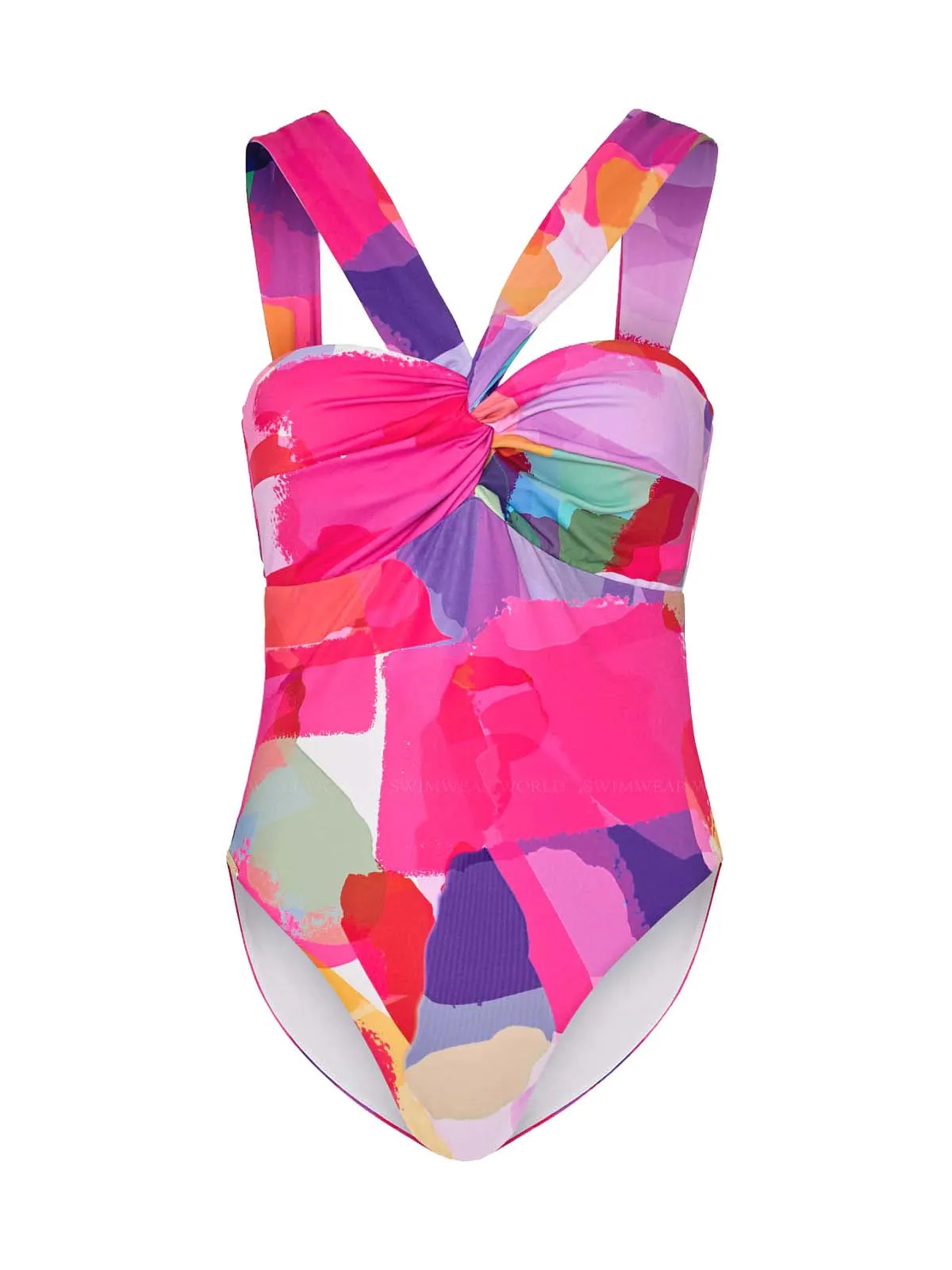 Betsy Draped Bandeau One Piece sold by SWORLD Inc