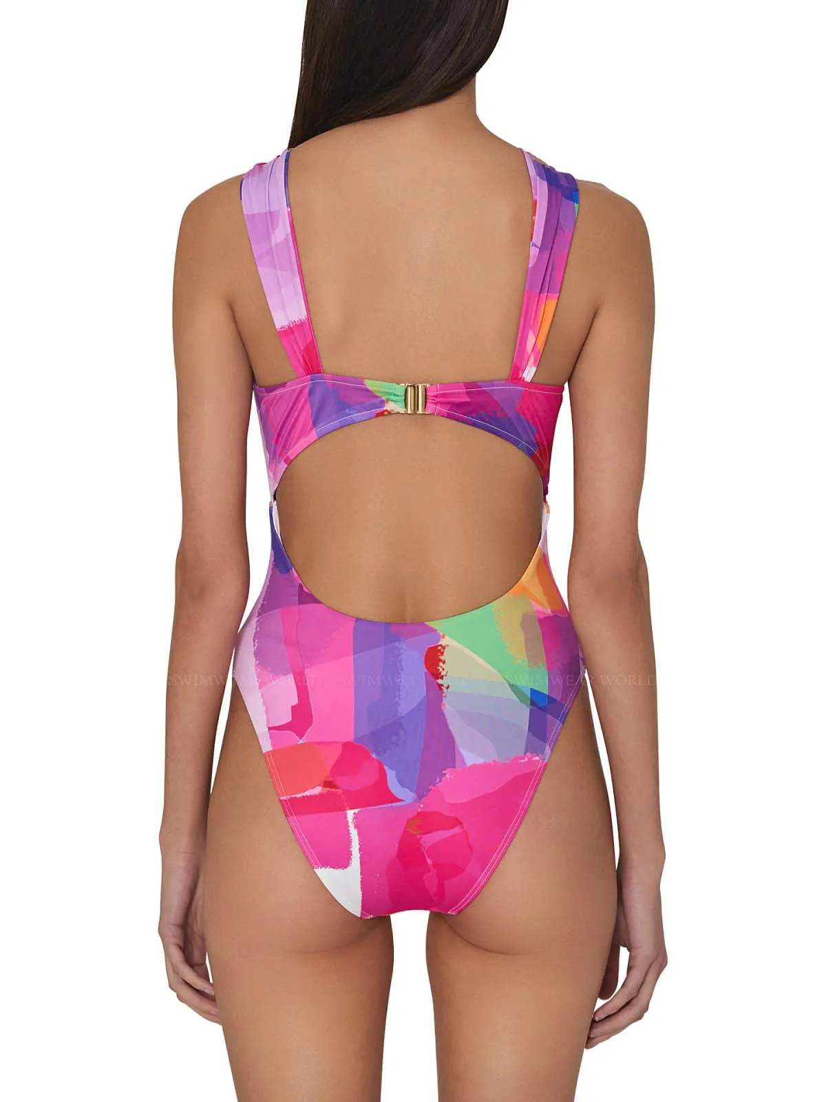 Betsy Draped Bandeau One Piece sold by SWORLD Inc product image thumbnail 4