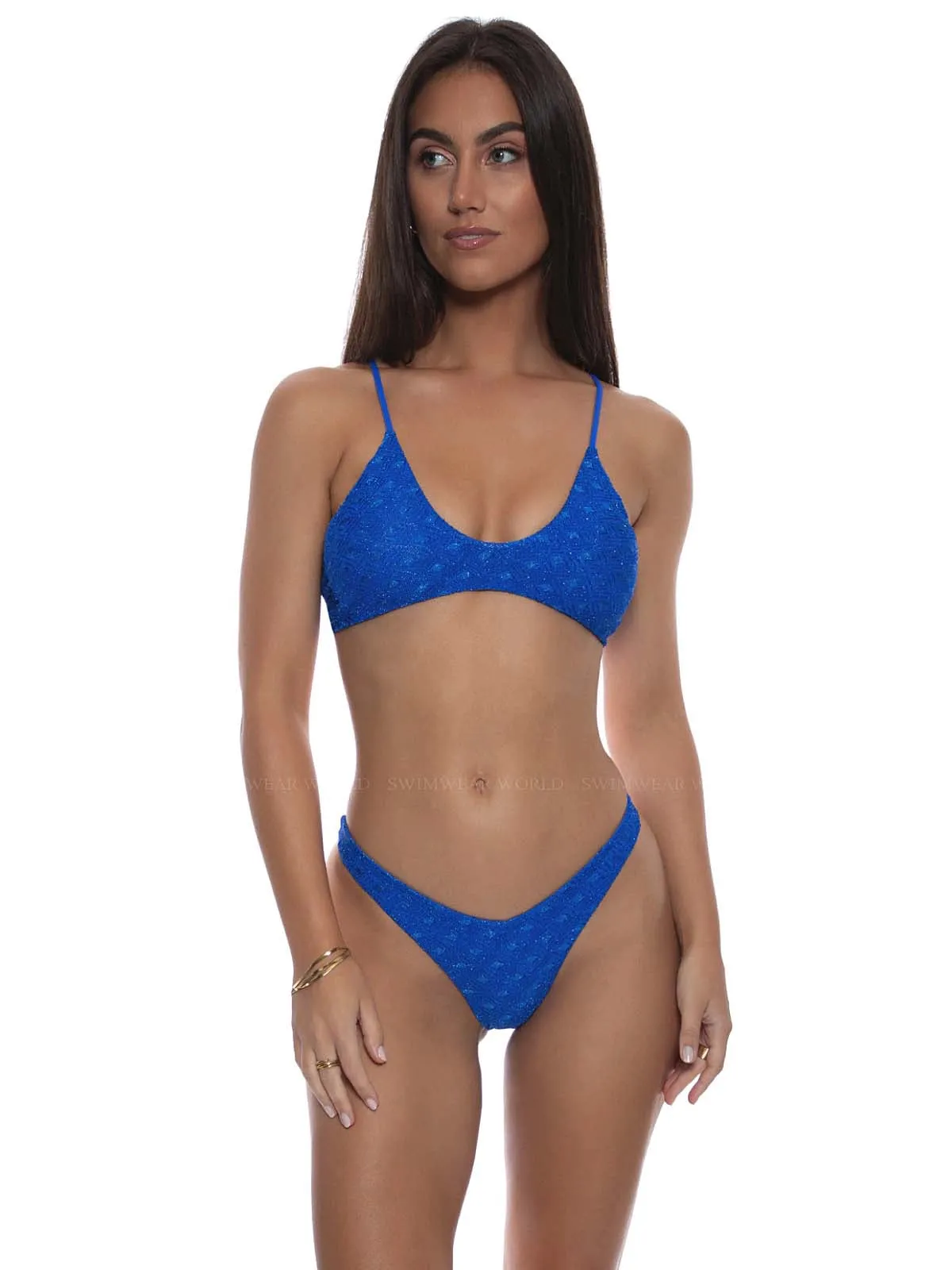 Multiway Keyhole Cross Neck-High Leg Bikini sold by SWORLD Inc