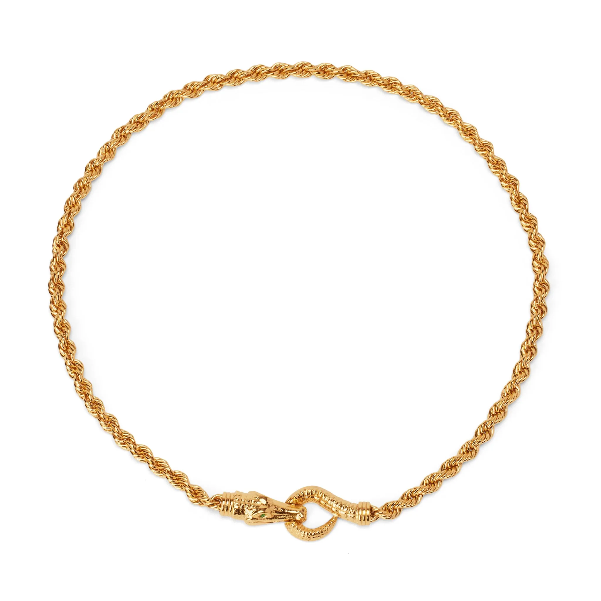 Gilded Rope Necklace sold by Thorne Dynasty product image thumbnail 5