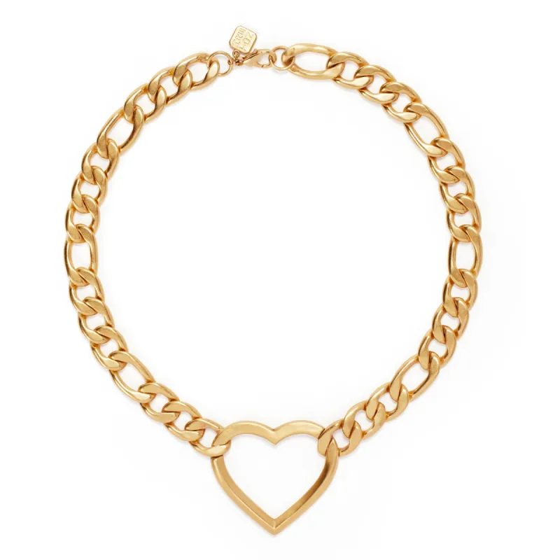 Heart of Gold Necklace sold by Thorne Dynasty