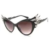 Oversize Women's Cat Eye Wing Tip Sunglasses 9953 sold by ZeroUV