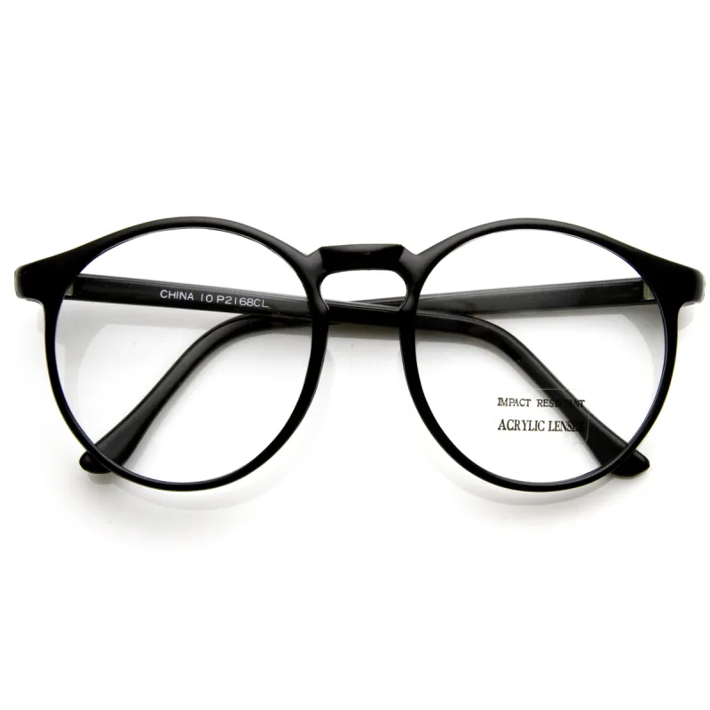 True Vintage Deadstock Round P3 Optical RX Clear Lens Glasses 7204 sold by ZeroUV