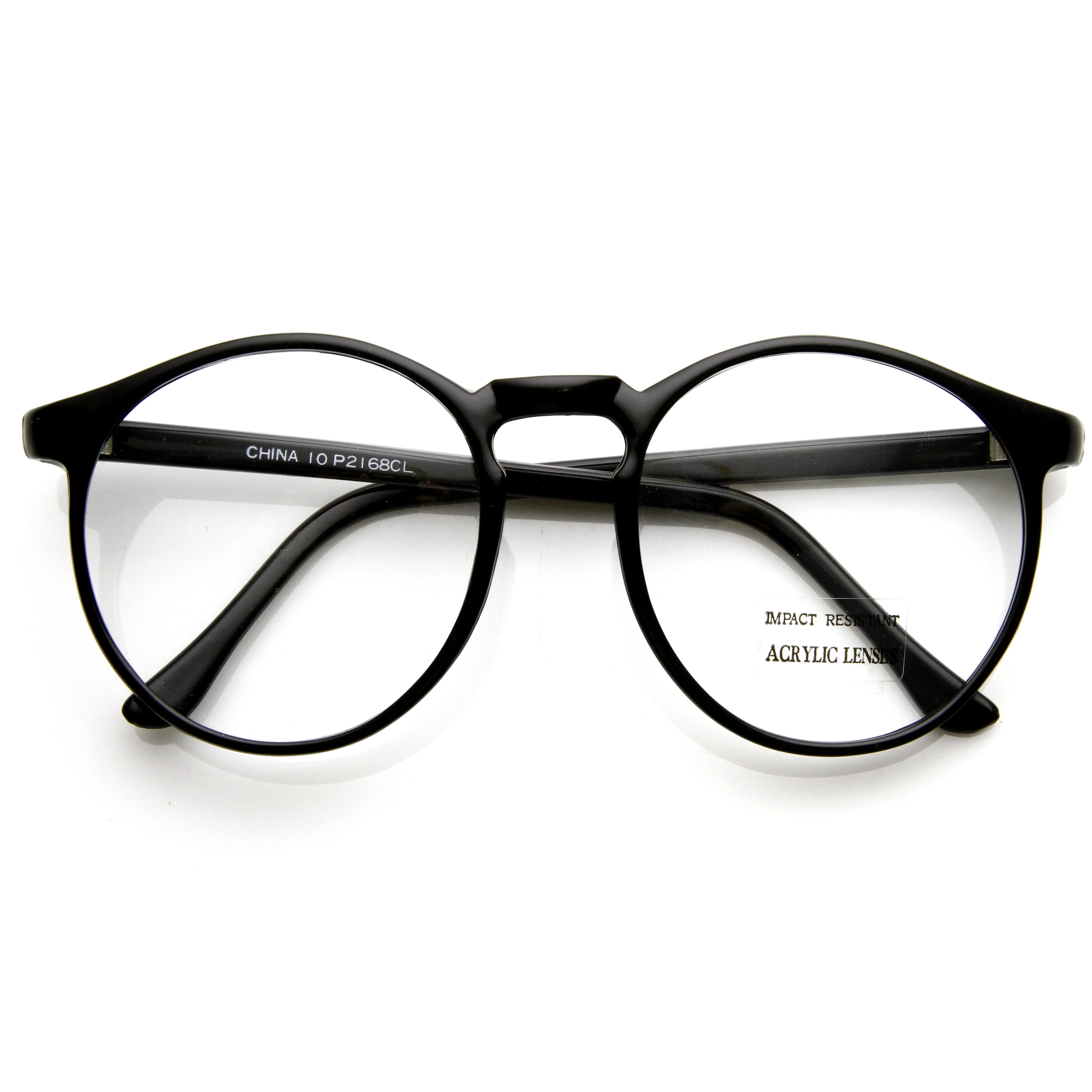 True Vintage Deadstock Round P3 Optical RX Clear Lens Glasses 7204 sold by ZeroUV