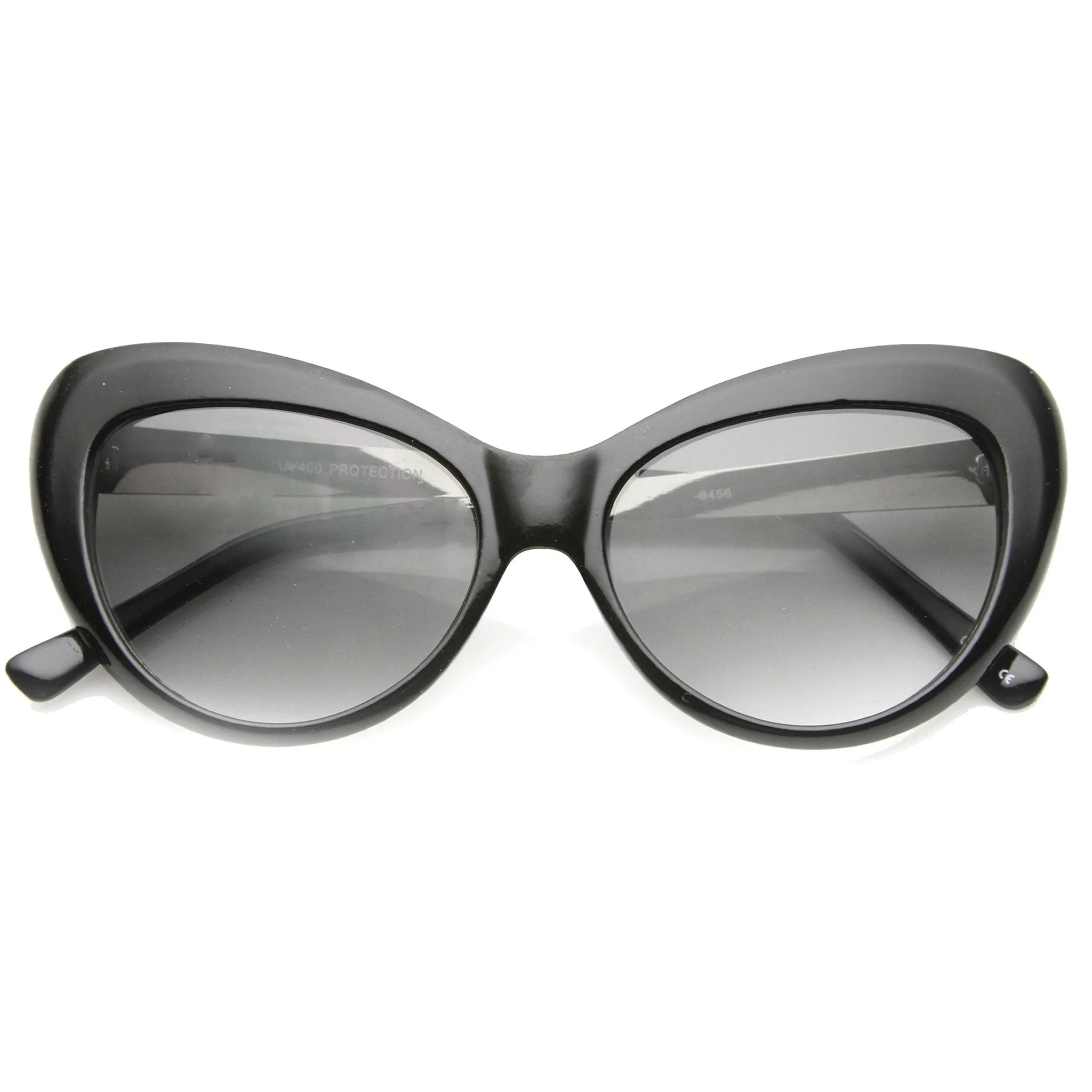 Women's Retro Round Cat Eye Sunglasses With Metal Temples 9796 sold by ZeroUV product image thumbnail 3