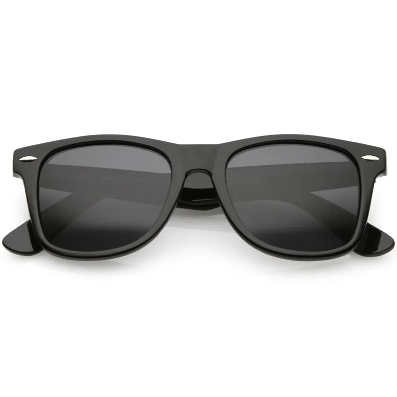 Classic Unisex Polarized Lens Horned Rim Sunglasses A840 sold by ZeroUV