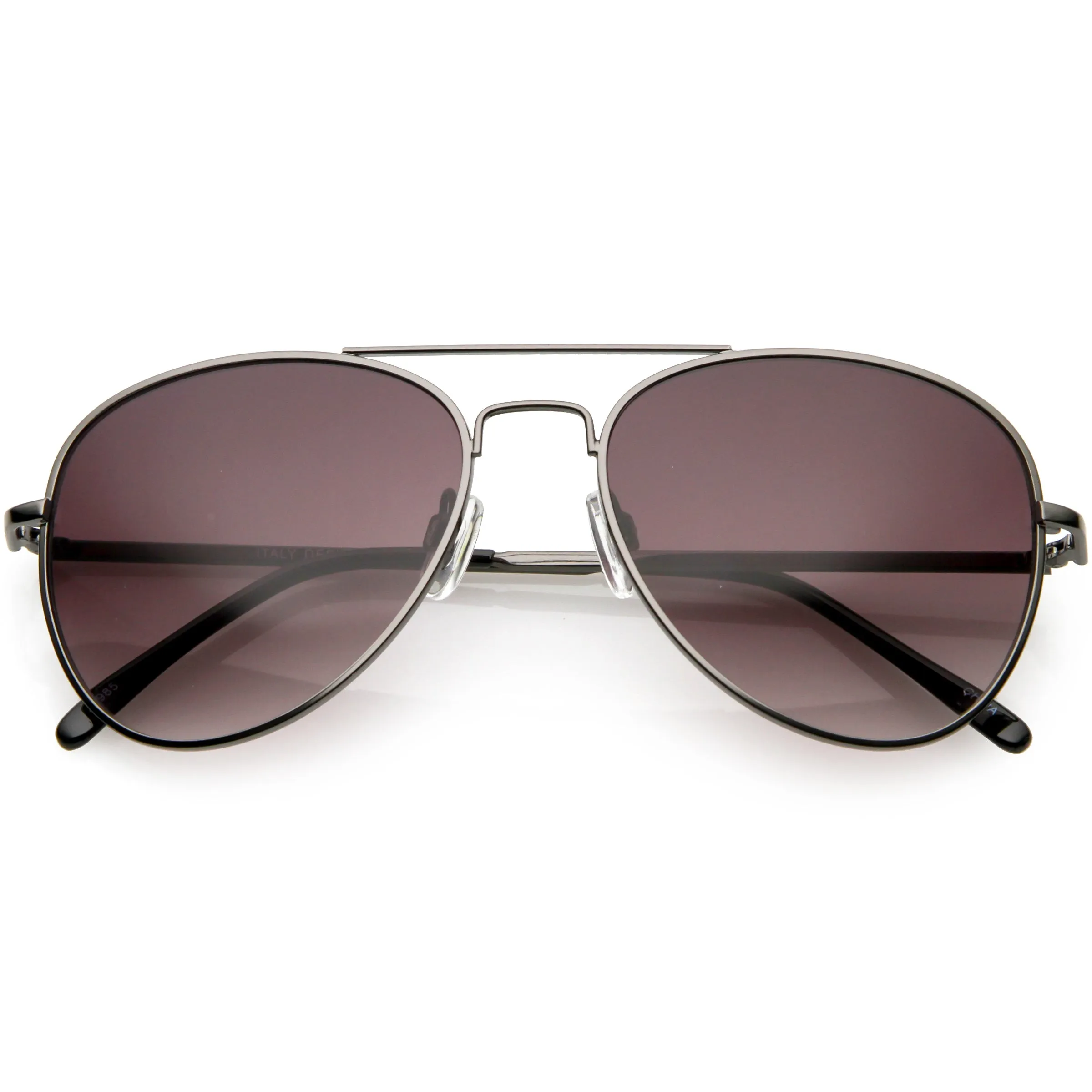 Small Classic Metal Gradient lens Aviator Sunglasses C782 sold by ZeroUV
