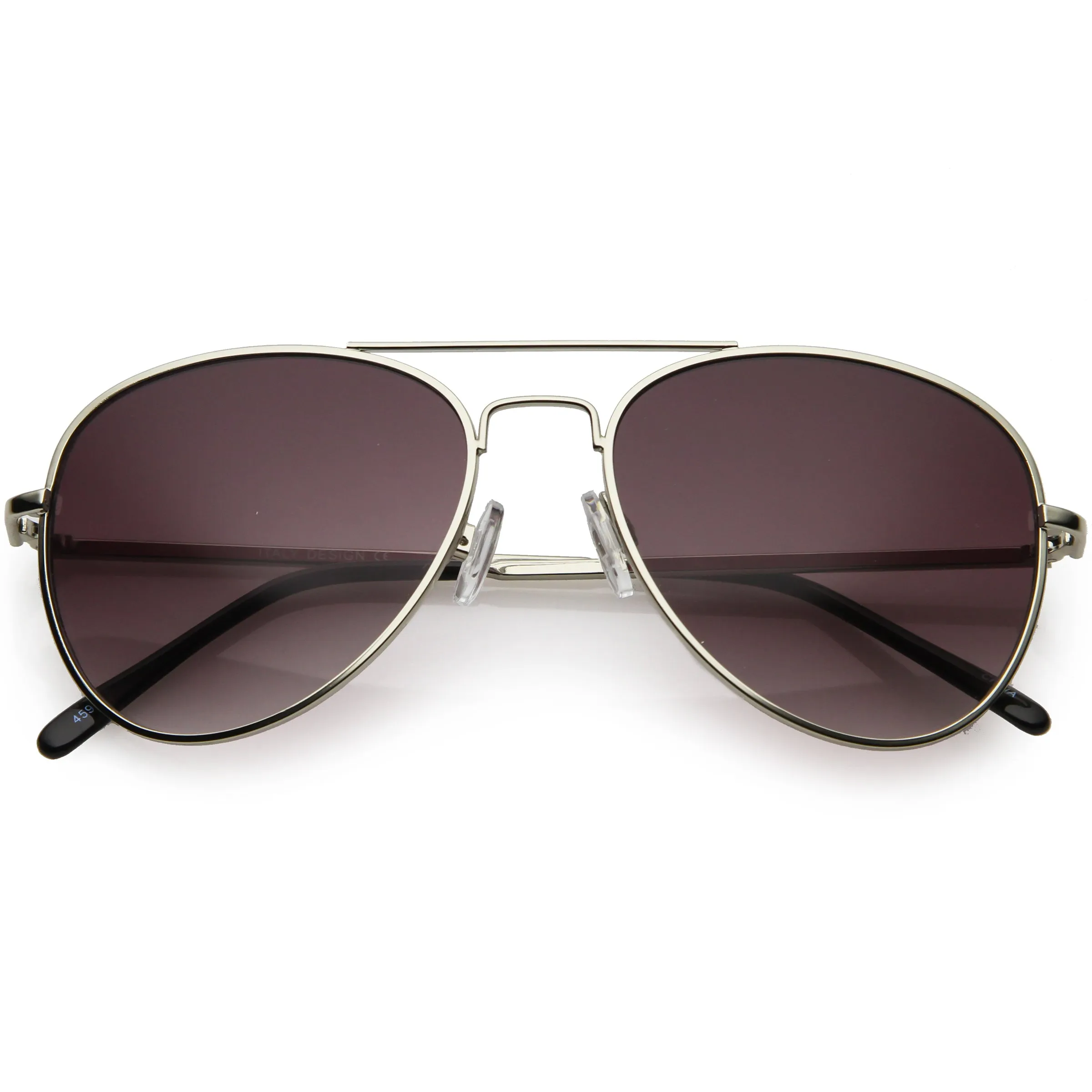Small Classic Metal Gradient lens Aviator Sunglasses C782 sold by ZeroUV product image thumbnail 5